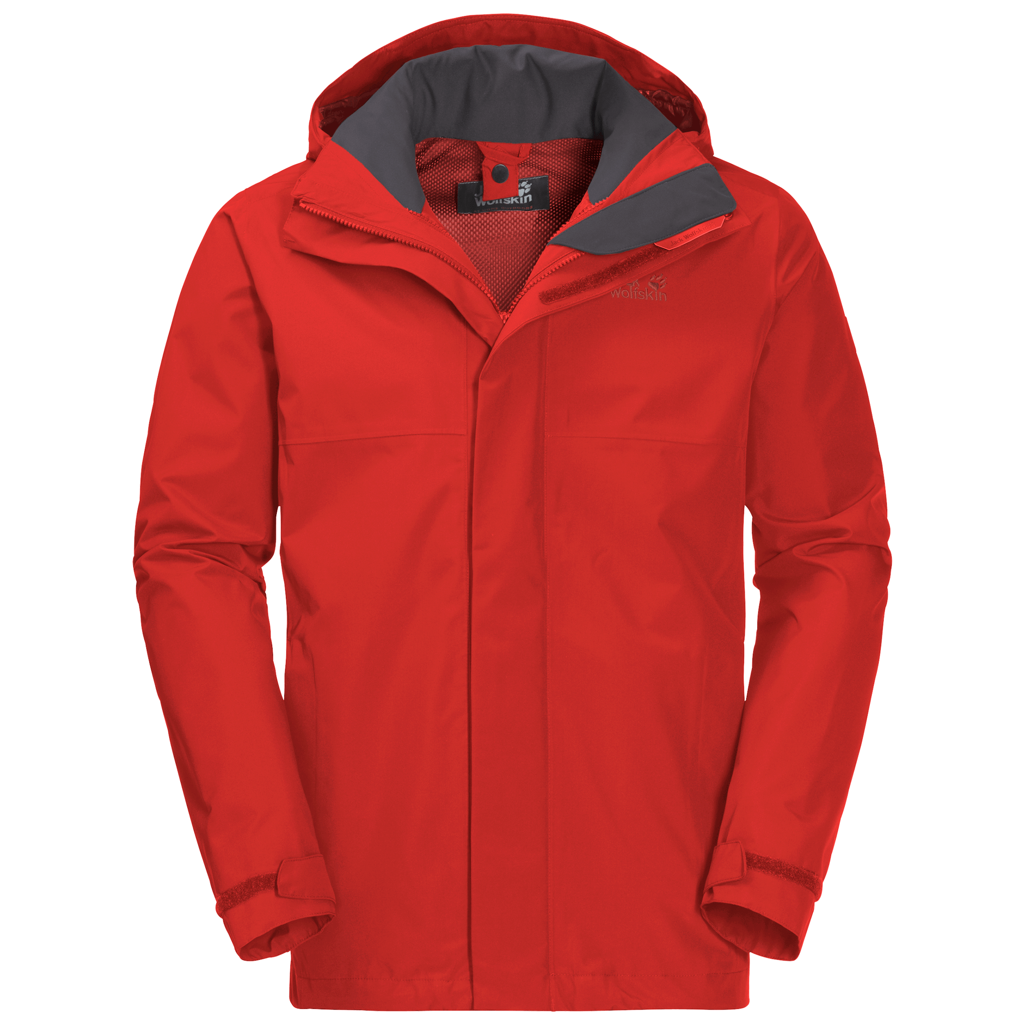 Lava Red Hardshell Jacket Men