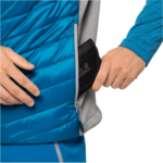 Blue Pacific Windproof Quilted Gilet Men