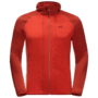 Lava Red Lightweight Fleece Jacket Men