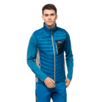 Blue Pacific Windproof Quilted Gilet Men