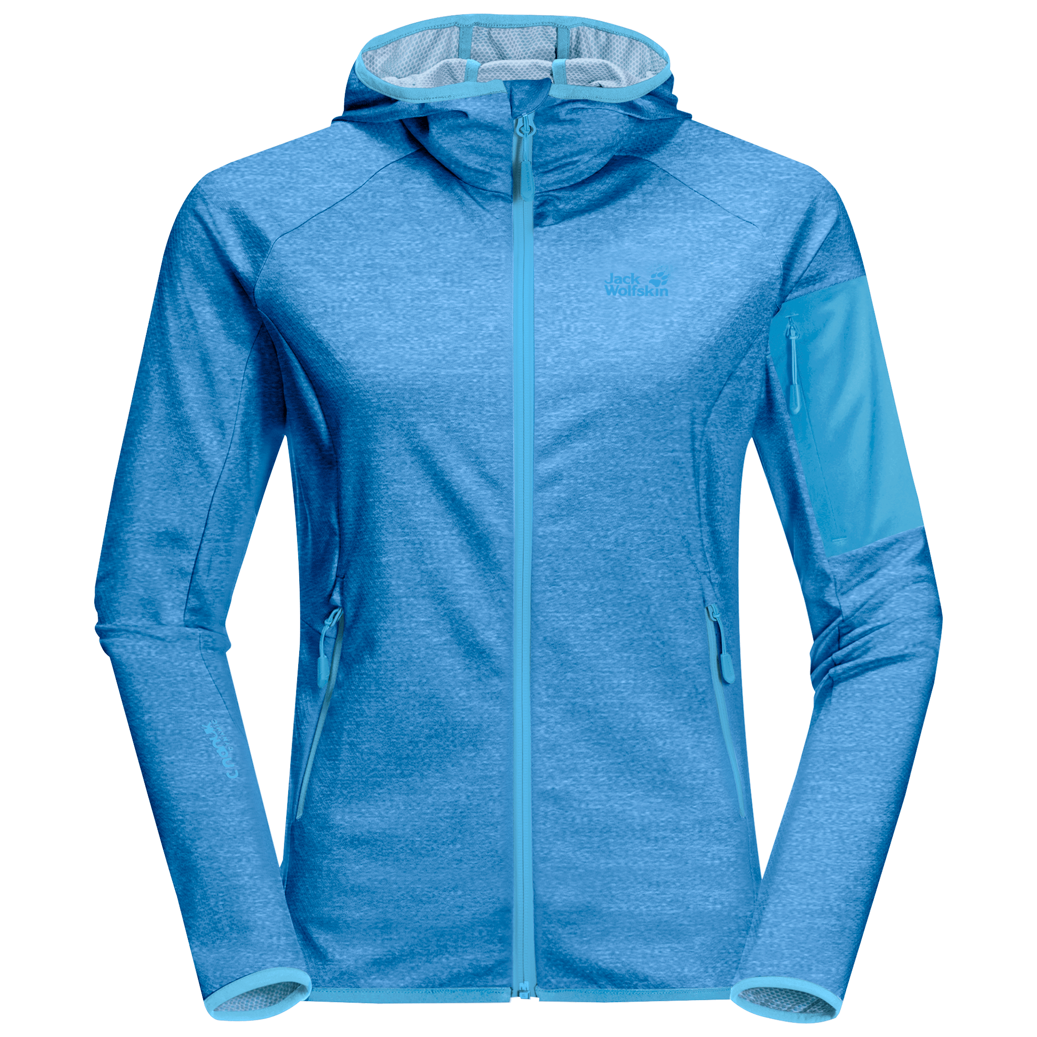 Brilliant Blue Lightweight Hiking Fleece Jacket