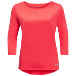Tulip Red Women'S Short-Sleeved Activewear Shirt
