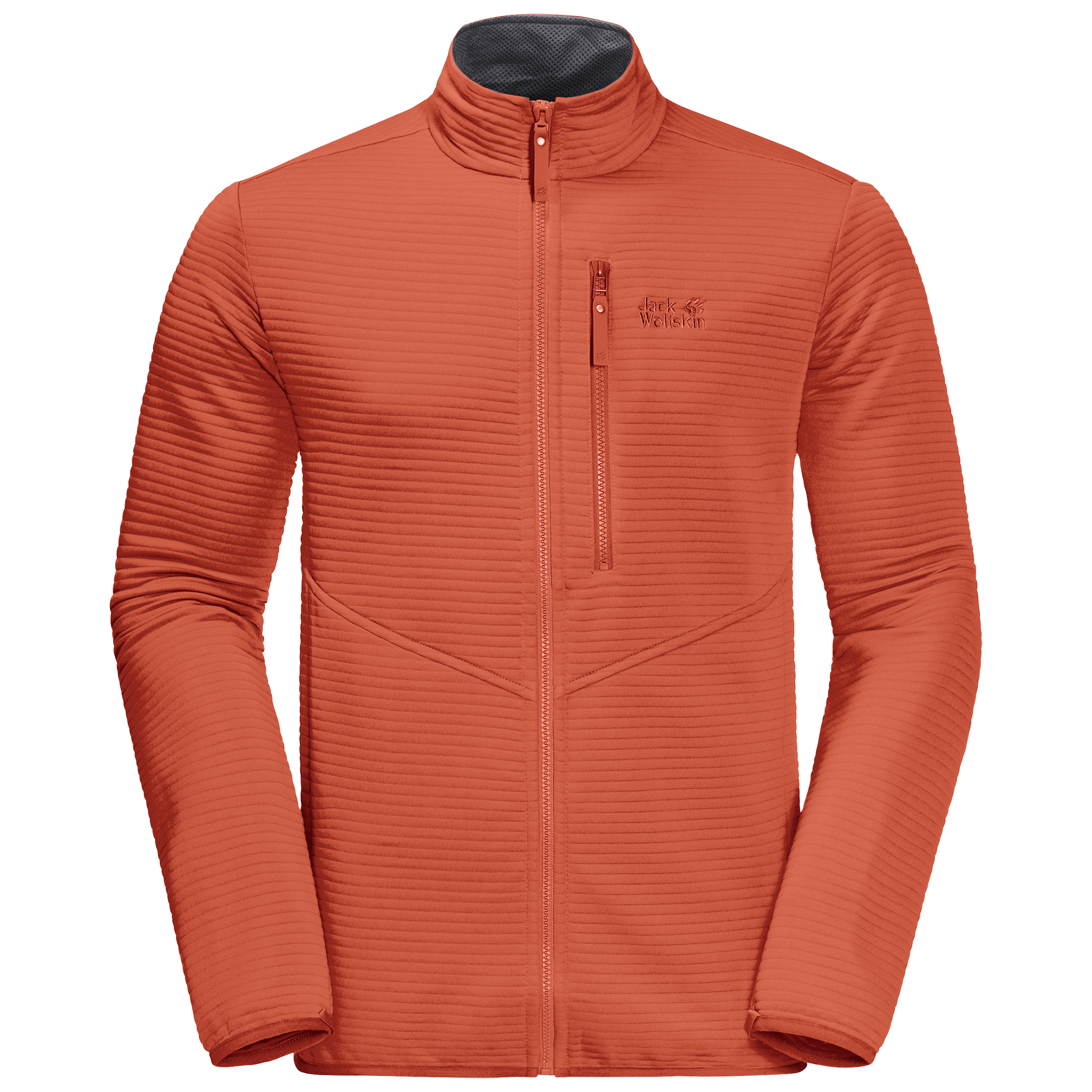 Saffron Orange Lightweight Travel Fleece