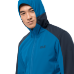 Blue Pacific Windproof Softshell Jacket Men