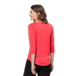 Tulip Red Women'S Short-Sleeved Activewear Shirt