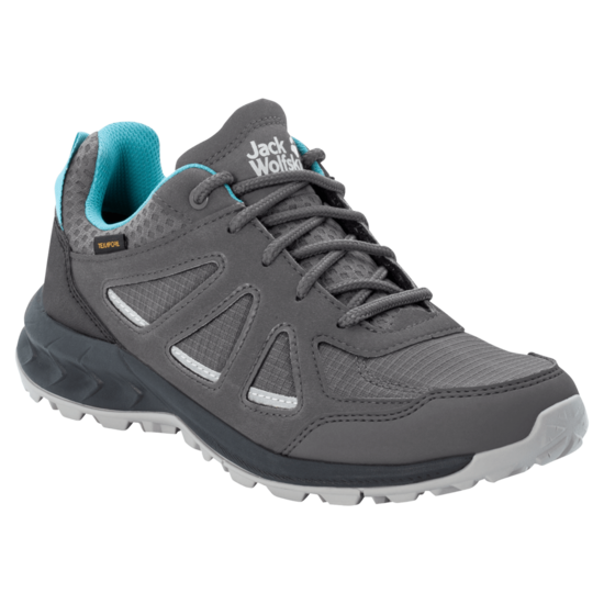 Grey / Light Blue Waterproof Hiking Shoes Women