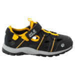 Black / Burly Yellow Xt Kids' Closed-Toe Outdoor Sandals