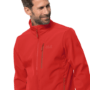 Lava Red Softshell Jacket Men