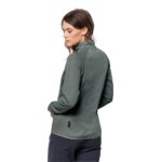Hedge Green Fleece Jacket Women