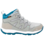 Grey / Blue Waterproof Hiking Shoes