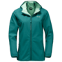 Emerald Green Womens Windproof Softshell Jacket