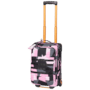 Pink Geo Block Roller Bag