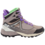 Beige / Purple Waterproof Hiking Shoes Women