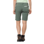 Hedge Green Zip-Off Softshell Trousers Women