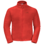 Lava Red Fleece Jacket Men