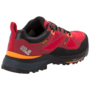 Red / Orange Mens Waterproof Hiking Shoes