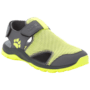 Ebony / Lime Kids Sandals