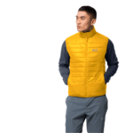 Burly Yellow Xt Windproof Quilted Vest Men