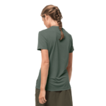 Hedge Green Womens Athletic Shirt