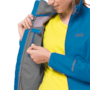Brilliant Blue Windproof Softshell Jacket Women