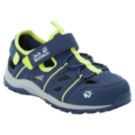 Blue / Lime Kids' Closed-Toe Outdoor Sandals