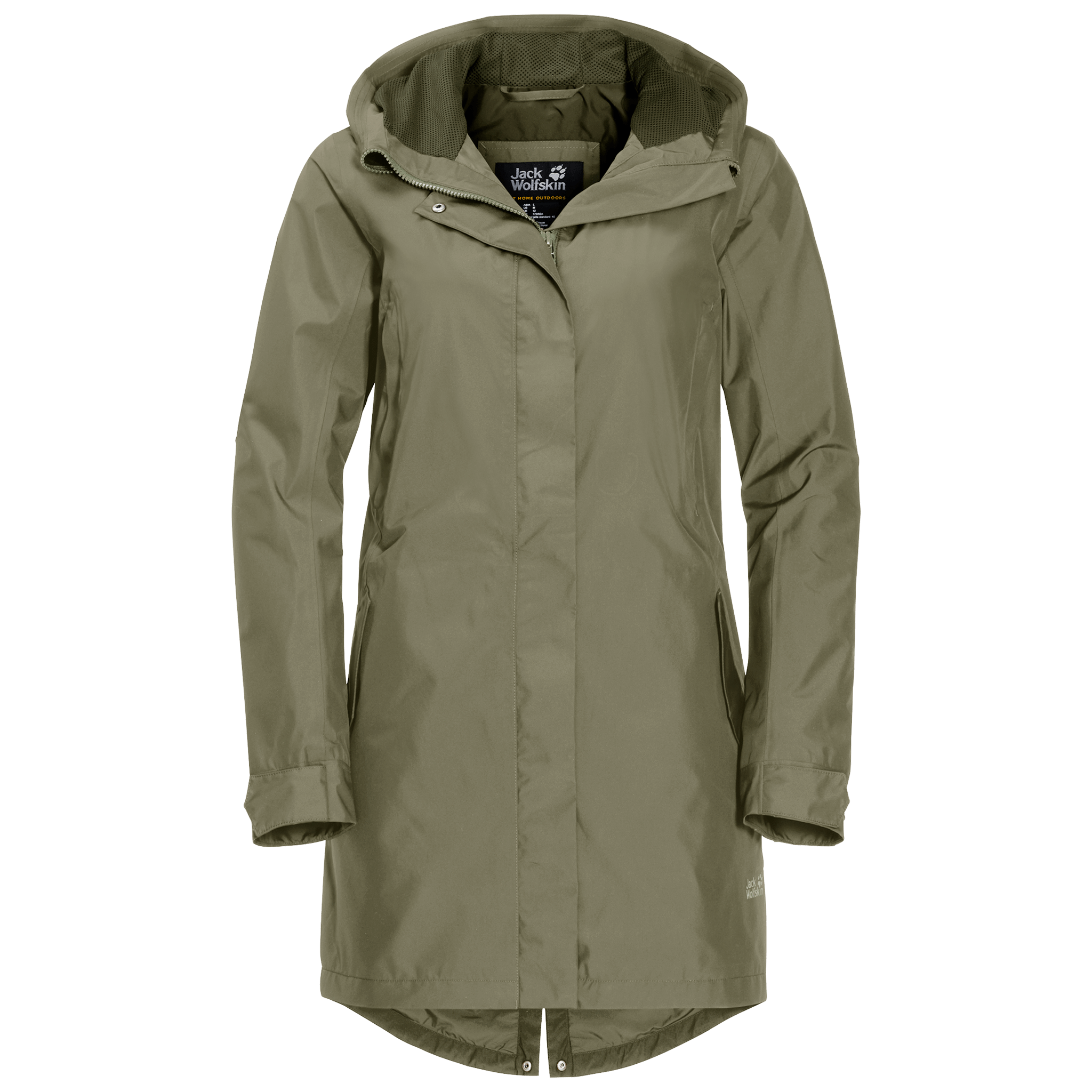 Khaki Lightweight Rain Coat