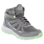 Dark Grey / Light Green Waterproof Hiking Shoes Women