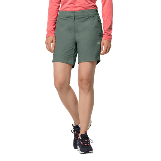 Hedge Green Women'S Stretch Hiking Shorts