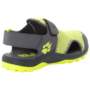 Ebony / Lime Kids Sandals