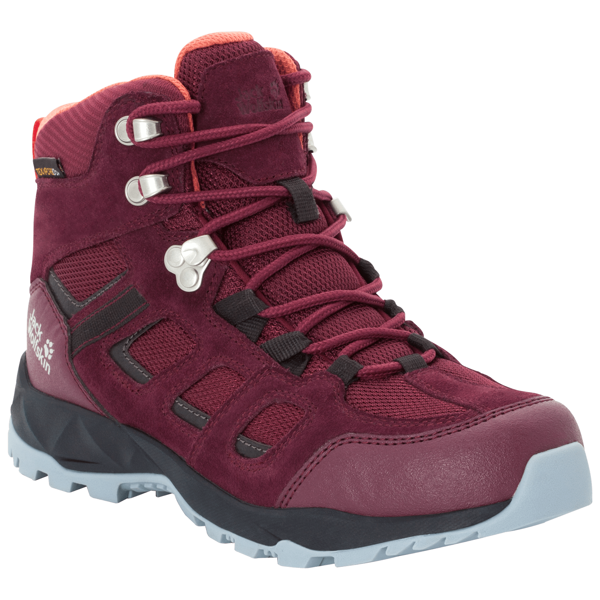 Burgundy / Phantom Waterproof Hiking Shoes Women