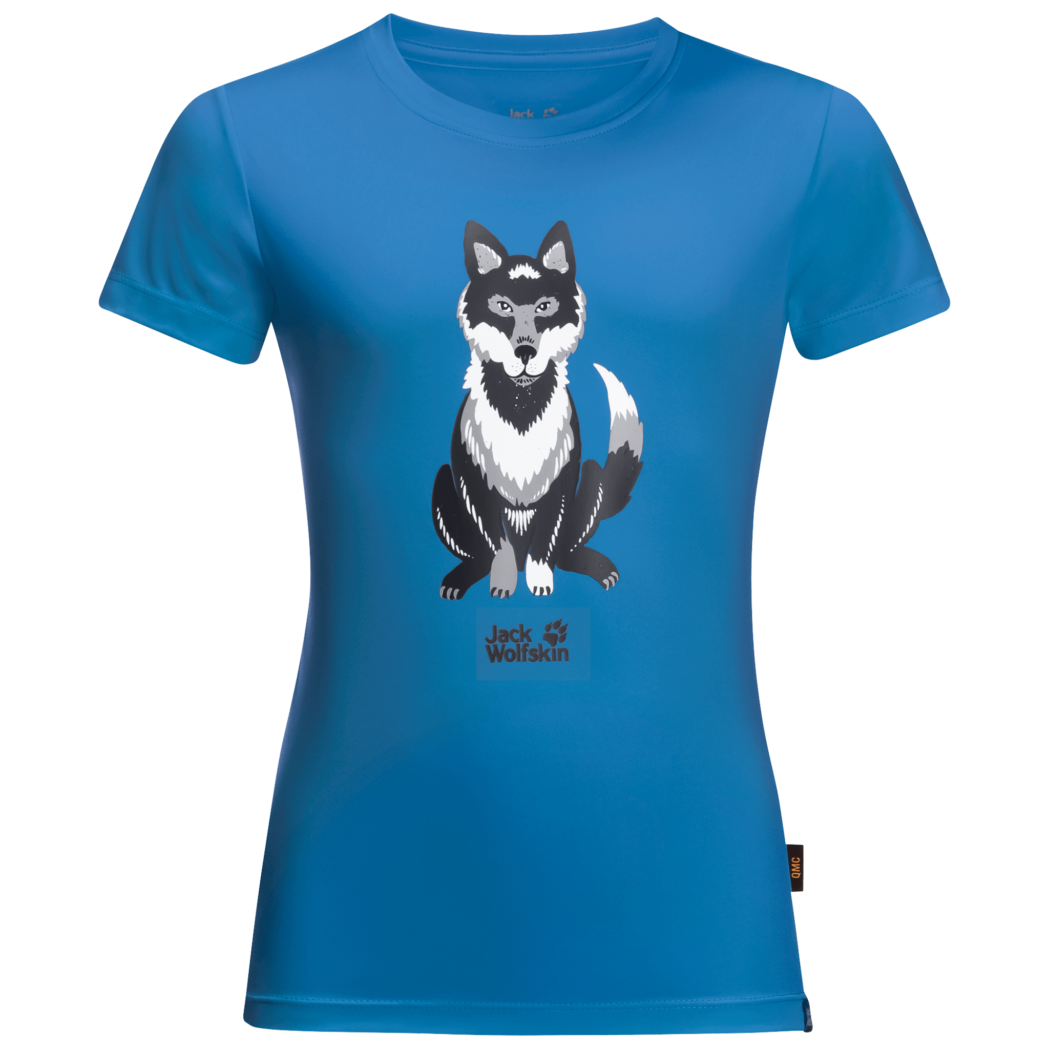 Sky Blue Kids' Wolf T-Shirt