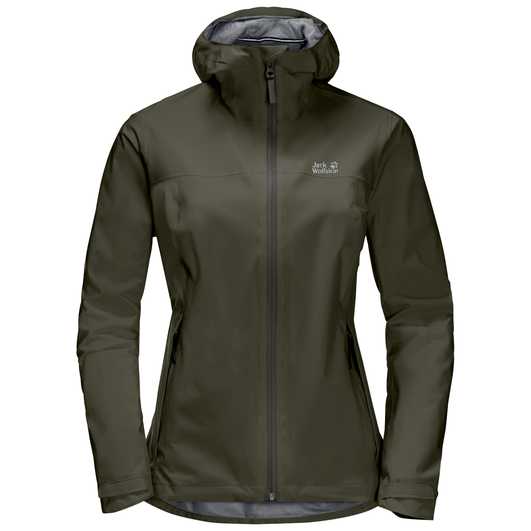 Green Pine Ultralight And Packable Jacket Women
