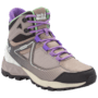 Beige / Purple Waterproof Hiking Shoes Women