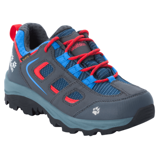 Blue / Red Waterproof Hiking Shoes Kids