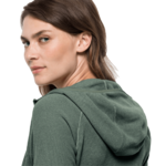 Hedge Green Fleece Jacket Women