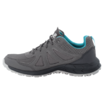 Grey / Light Blue Waterproof Hiking Shoes Women