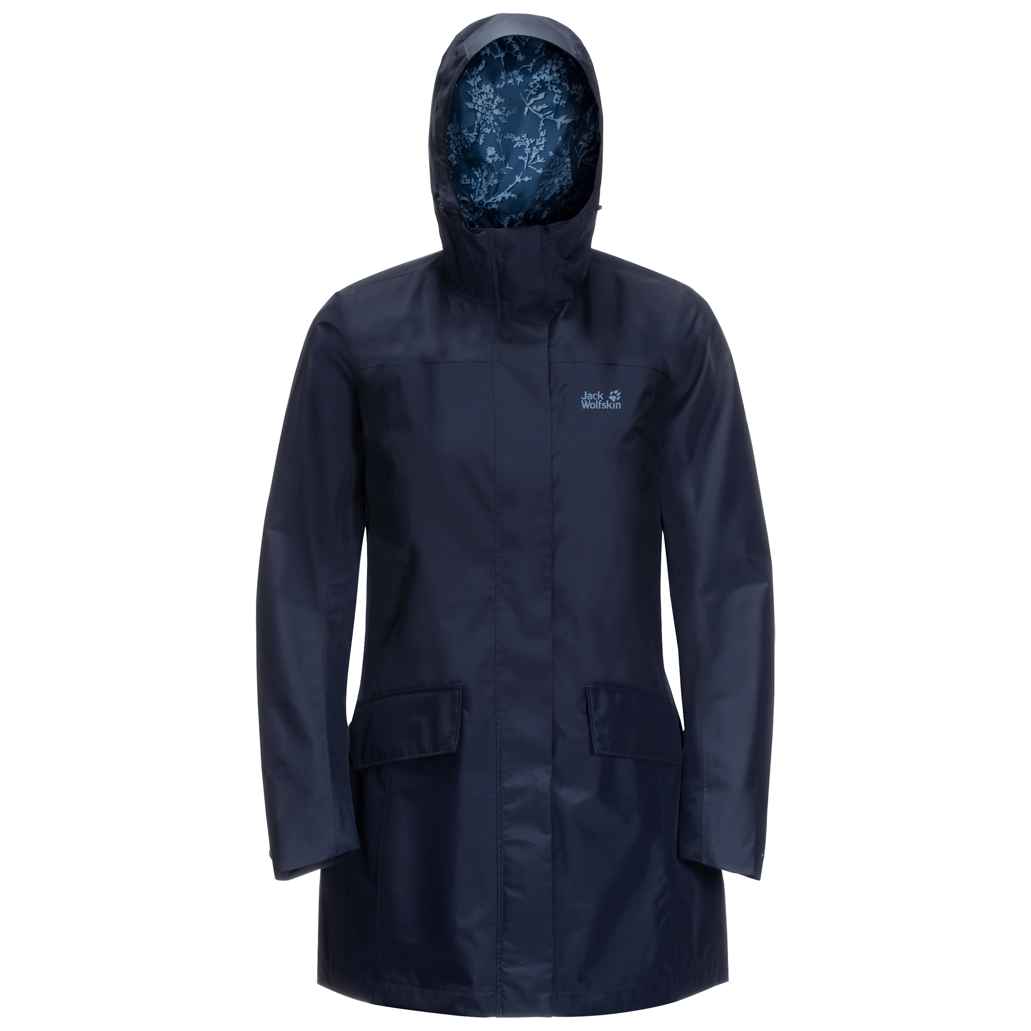 Midnight Blue Rain Coat