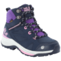 Dark Blue / Purple Force Striker Texapore Mid Boys' Hiking Shoes