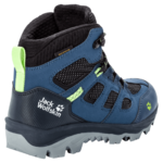 Dark Blue / Lime Kids Waterproof Hiking Shoes