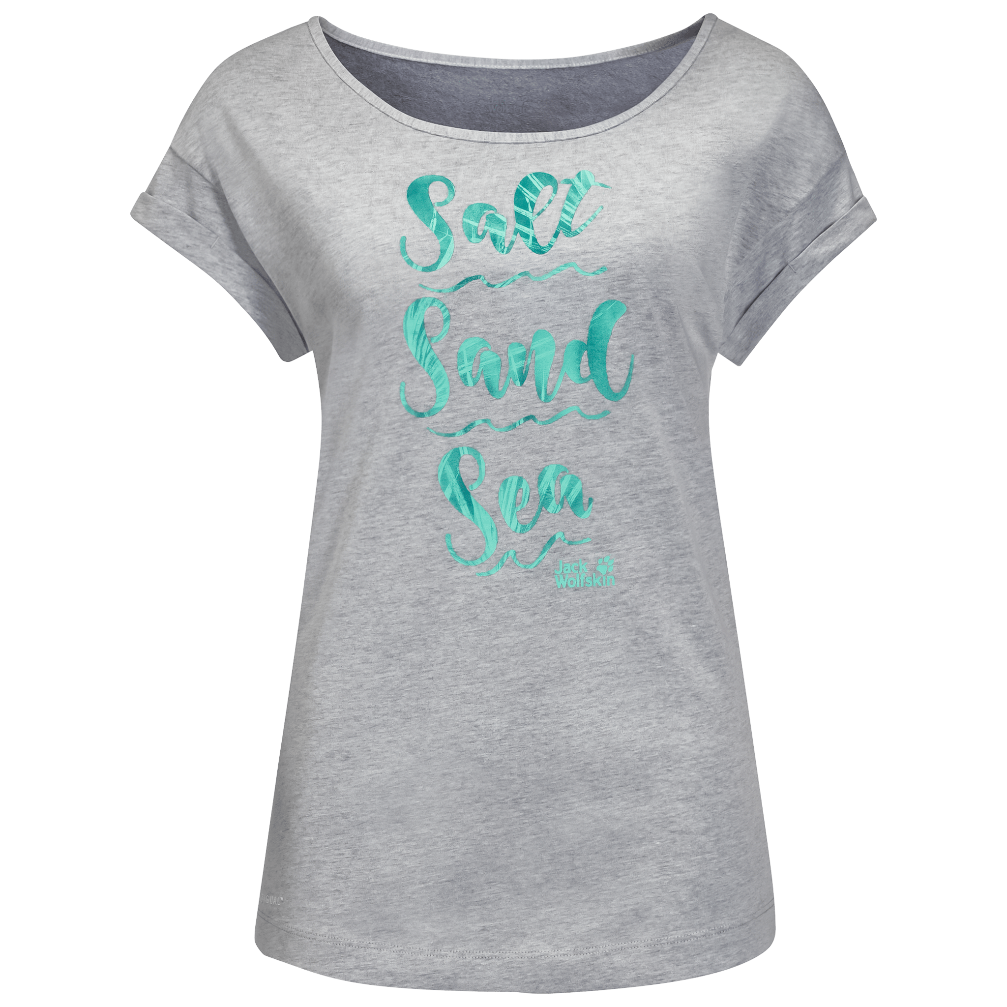 Women's Salt and Sea T Shirt - Graphic T Shirt | Jack Wolfskin
