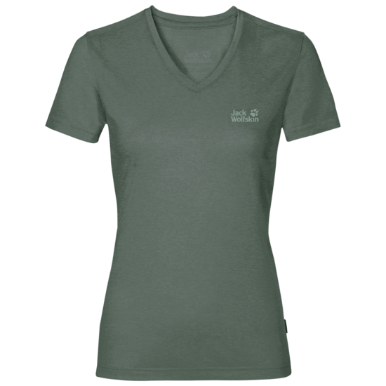 Hedge Green Womens Athletic Shirt