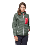 Hedge Green Windproof Insulated Jacket Women