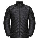 Black 5-In-1 Hardshell Jacket For Hiking Men