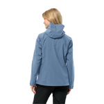 Elemental Blue Women'S Rain Jacket