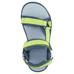 Lime / Blue Kids Sandals