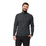 Phantom Midlayer Fleece Jacket Made Of Stretch Material With High Wearing Comfort