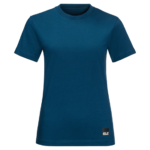 Poseidon Blue Cotton T-Shirt Women