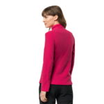Pink Dahlia Lightweight Fleece Pullover