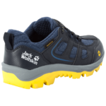 Dark Blue / Yellow Kids Waterproof Hiking Shoes