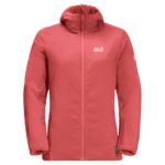 Coral Red Women’S Insulated Jacket